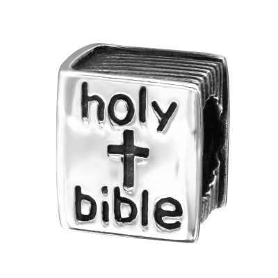 Silver Bible Bead