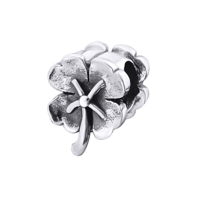 Silver Flower Bead