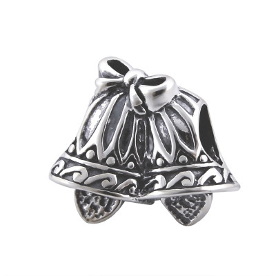 Silver Bell Bead