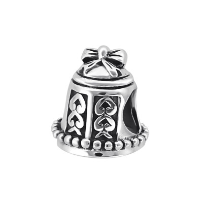 Silver Bell Bead