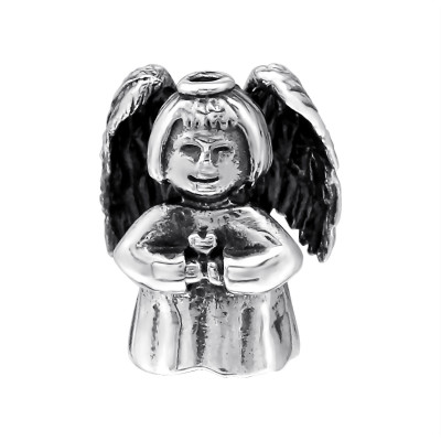 Silver Angel Bead