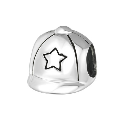 Silver Cap Bead