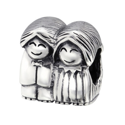 Silver Doll Bead