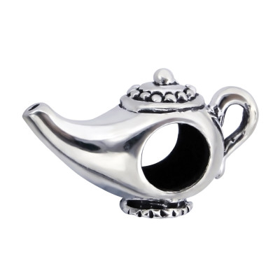 Silver Aladdin Lamp Bead