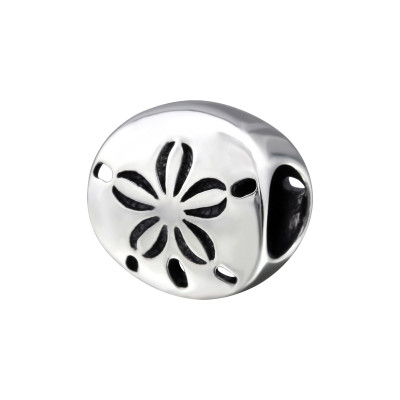 Flower Sterling Silver Bead