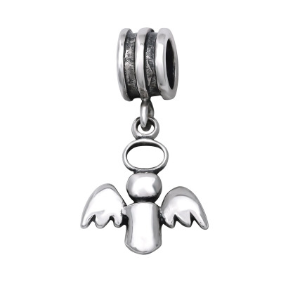 Silver Angel Bead