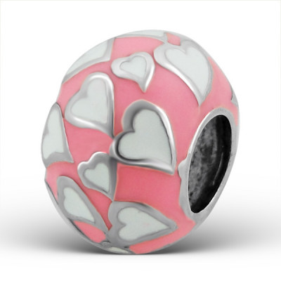 Heart Sterling Silver Bead