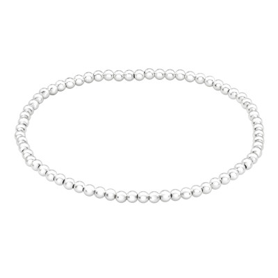 Silver Ball Bracelet