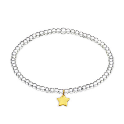 Silver Star Bracelet