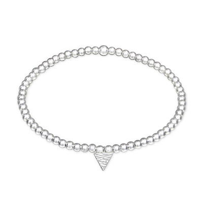 Silver Triangle Bracelet