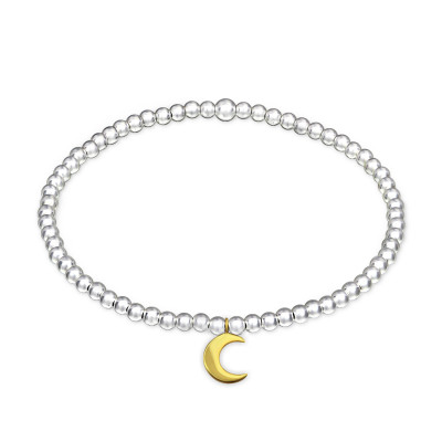 Silver Moon Bracelet