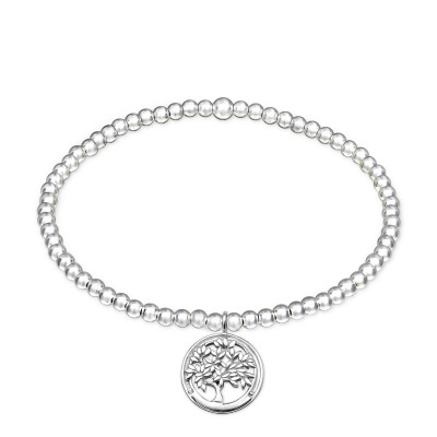 Silver Tree Of Life Bracelet