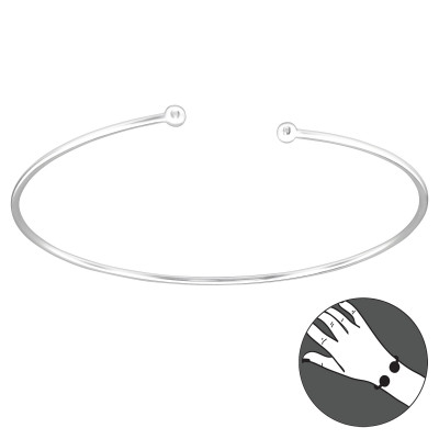 Silver Band Bracelet