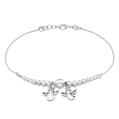 Silver Angel Bracelet