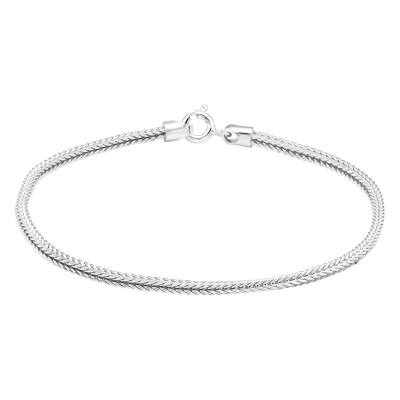 Silver Plain Bracelet