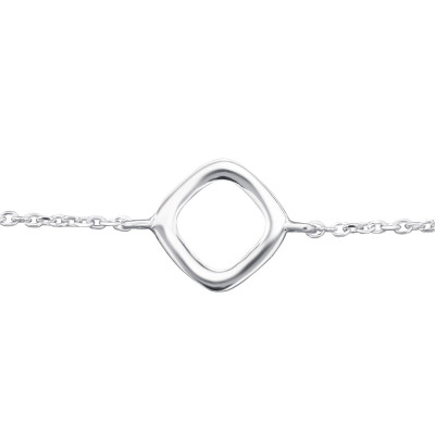 Square Sterling Silver Bracelet