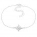 Silver Northern Star Bracelet with Cubic Zirconia and Crystal