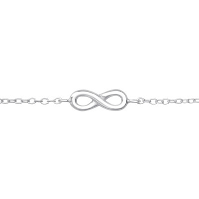 Silver Infinity Bracelet