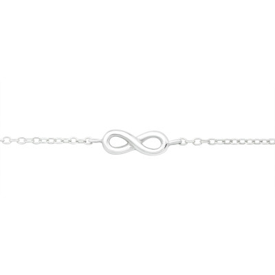 Silver Infinity Bracelet