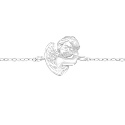 Silver Cupid Bracelet