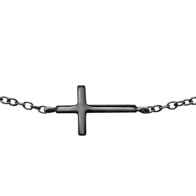 Cross Sterling Silver Bracelet