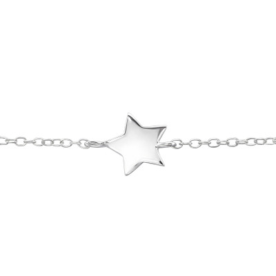 Silver Star Bracelet