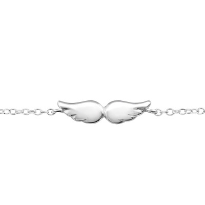 Silver Wing Bracelet