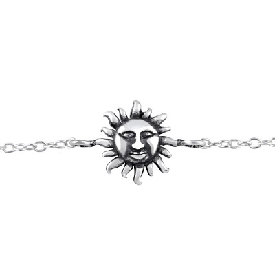 Silver Sun Bracelet