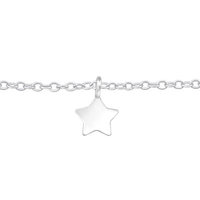 Silver Star Bracelet