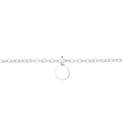 Silver Round Bracelet