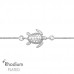 Turtle Bolo Sterling Silver Adjustable Bracelet