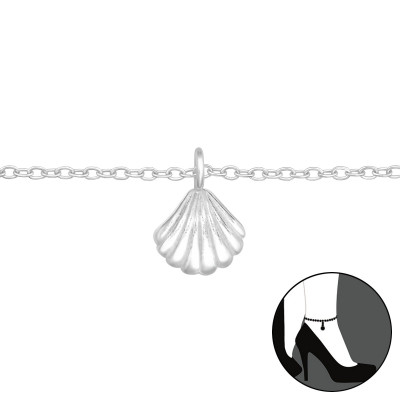 Silver Shell Anklet