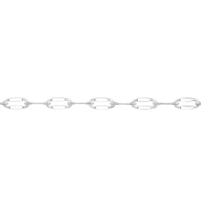 Flat Sterling Silver Anklet