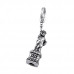 Silver Statue Of Liberty Charm with Split Ring