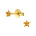 Silver Star 3mm Basic Ear Studs with Cubic Zirconia