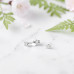 2mm Round 4 Prong Sterling Silver Basic Ear Studs with Cubic Zirconia
