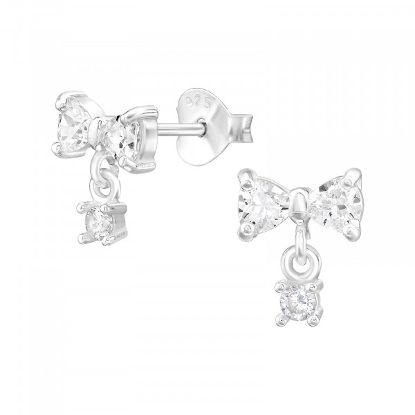 ☆HEI☆ sv925 foil onetouch earring HE24FAESG594XXFR SILVER STEM SINGLE EARRING