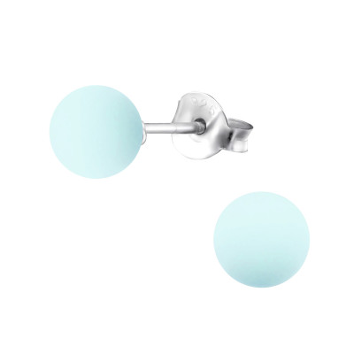 Synthtic Pearl 6mm Ear Studs