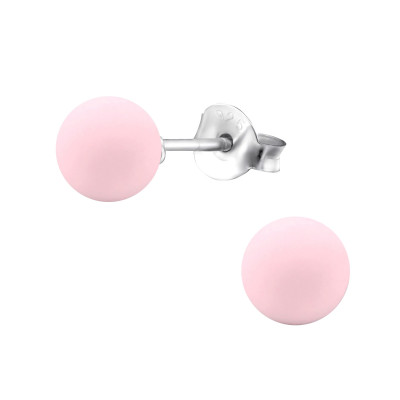 Synthtic Pearl 8mm Ear Studs