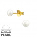 Fresh Water Pearl 4mm Ear Studs