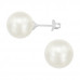 Glass Pearl 10mm Ear Studs 