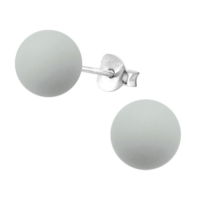 Synthtic Pearl 8mm Ear Studs