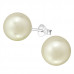 Synthetic Pearl 10mm Ear Studs