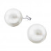 Glass Pearl 14mm Ear Studs