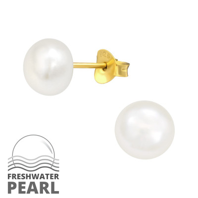 Fresh Water Pearl 7mm Ear Studs