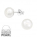 Fresh Water Pearl 7mm Sterling Silver Ear Studs