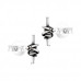 Silver Knot Ear Studs