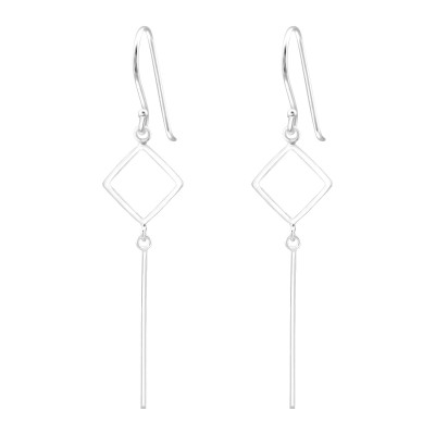 Silver Geometrical Earrings