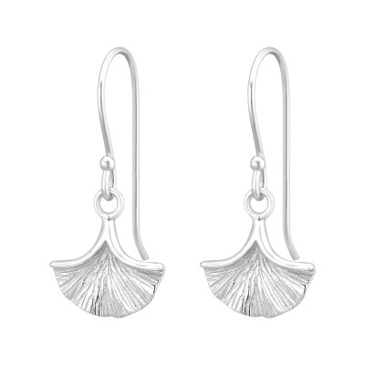 Silver Flower Earrings