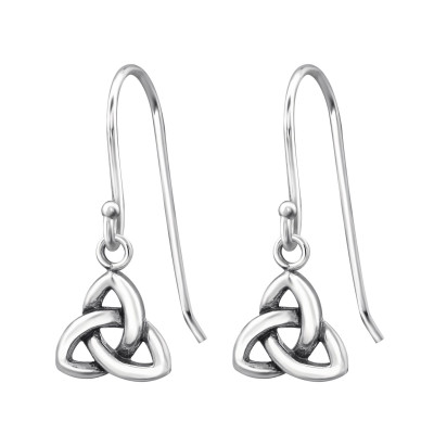 Silver Celtic Earrings